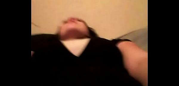  Chubby teen makes a video for her bf